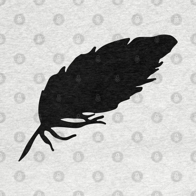 Feather Silhouette by ShirtyLife